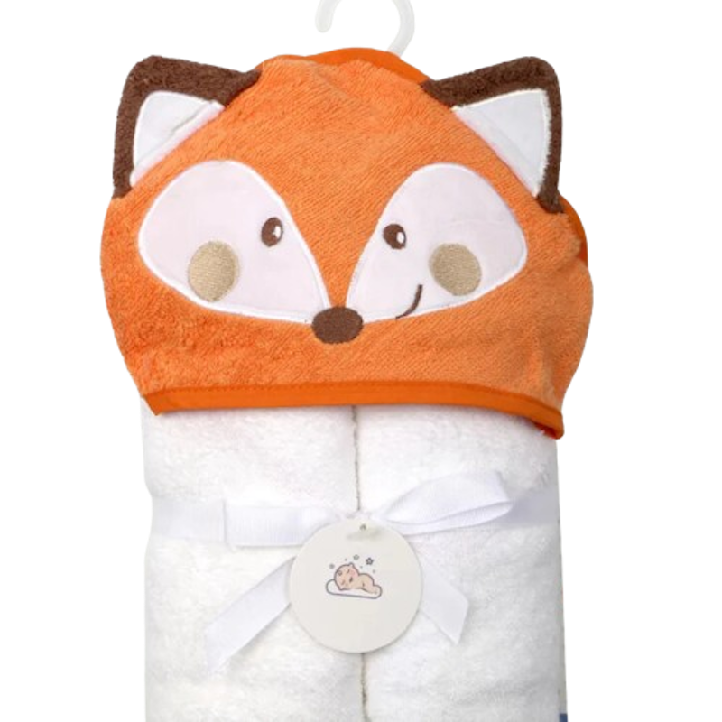 Organic Cotton Hooded Baby Towel 1