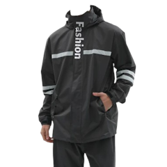 Unisex Reflective Raincoat
