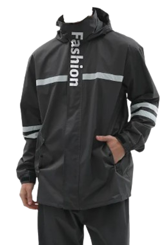 Unisex Reflective Raincoat 1