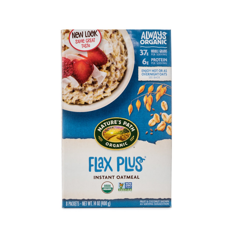Flax Plus Instant Oatmeal 1