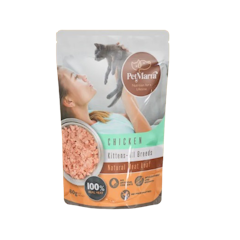 Natural Meat Loaf Kitten Wet Food Pouch