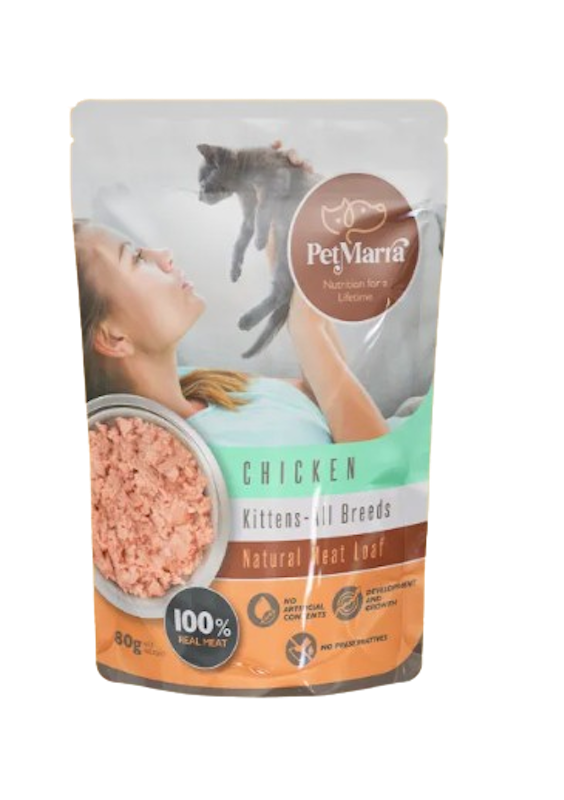 Natural Meat Loaf Kitten Wet Food Pouch 1
