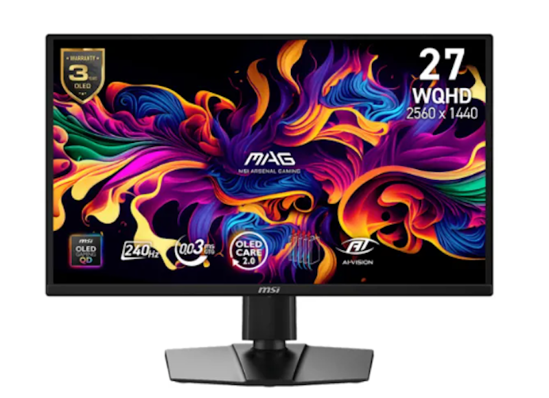 26.5" QD-OLED X24 Gaming Monitor 1