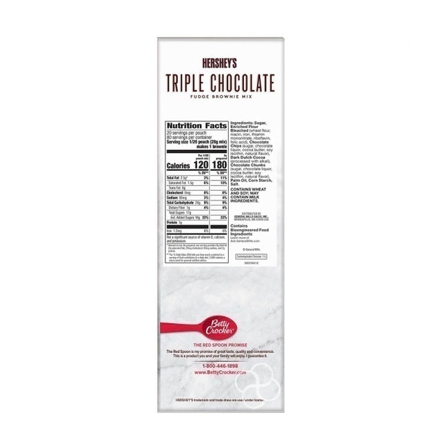Hershey's Triple Chocolate Fudge Brownie Mix 2