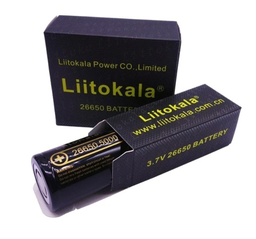 5000mAh 3.7V Li-ion Rechargeable Battery 	  2