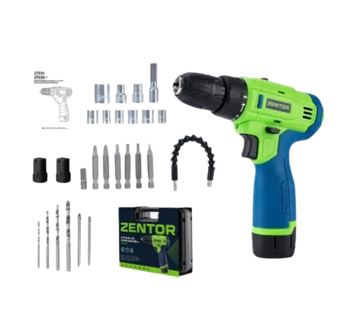 12V Lithium‑ion Cordless Drill Set 1