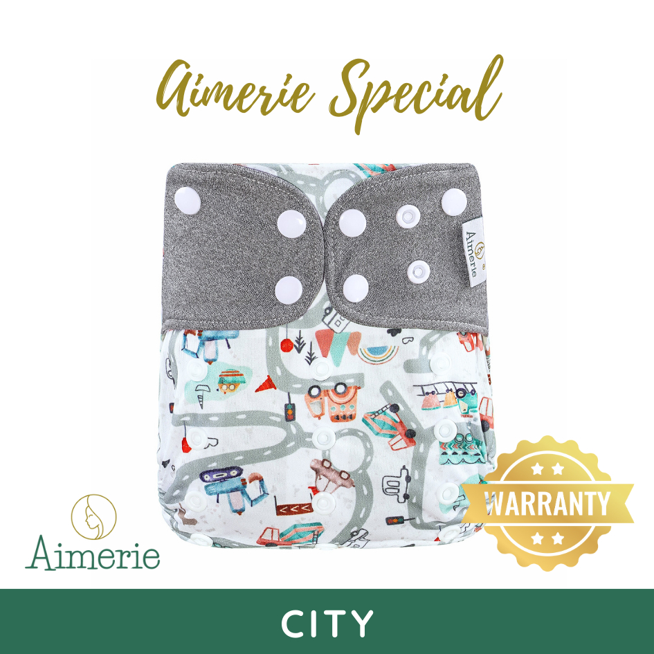 3D Gusset Special Cloth Diaper 2