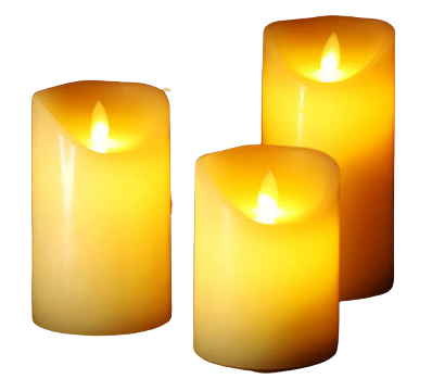 Flameless Candle Set With Remote Control 2