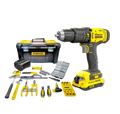 Fatmax 20V Cordless Hammer Drill Kit 1