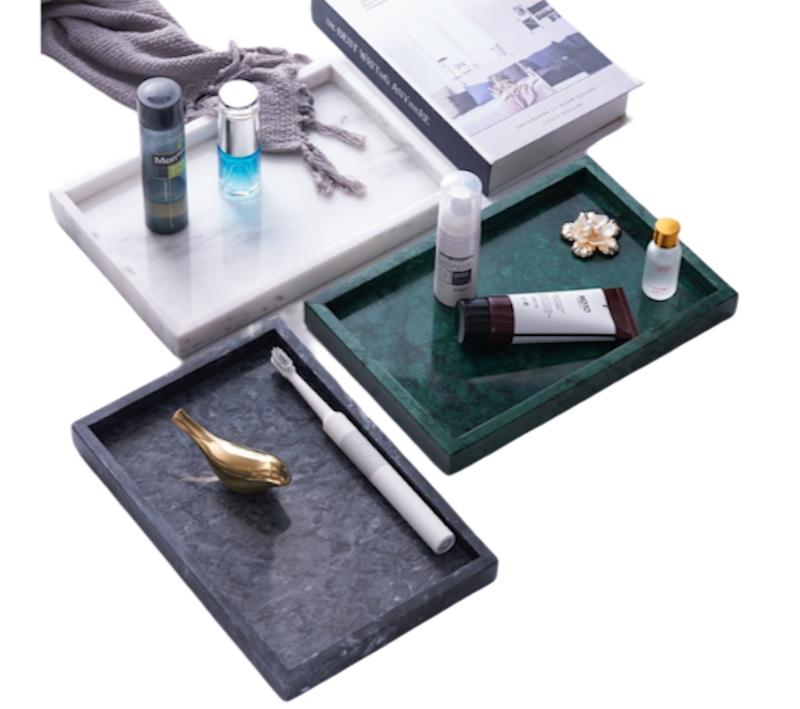 Rectangular Marble Vanity Tray 4