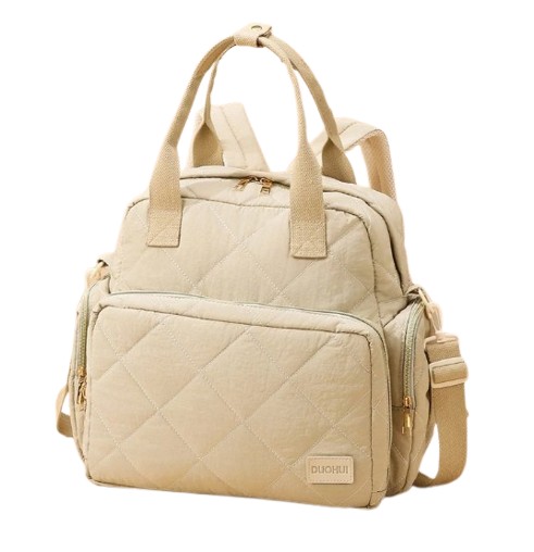 Multi Compartment Backpack Diaper Bag	 1