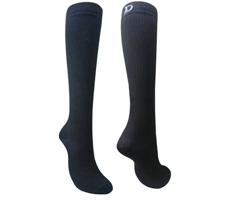 Men’s Compression Nylon Knee-High Socks 1