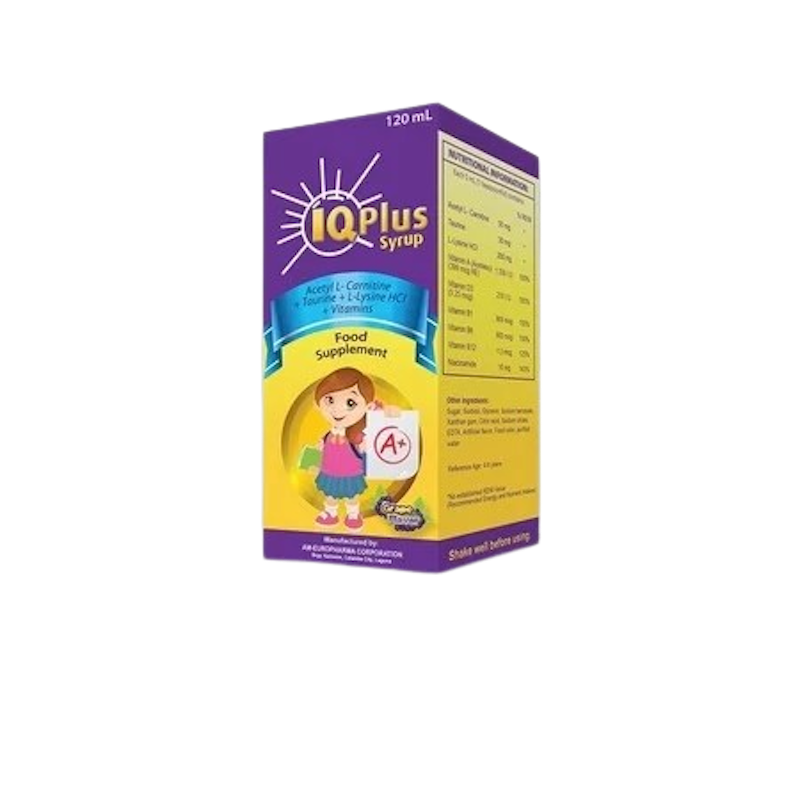 Syrup Acetyl L-Carnitine + Taurine + L-Lysine HCI + Vitamins Food Supplement 1