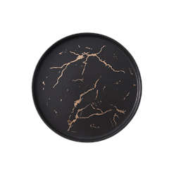 Round Marble Ceramic Plate