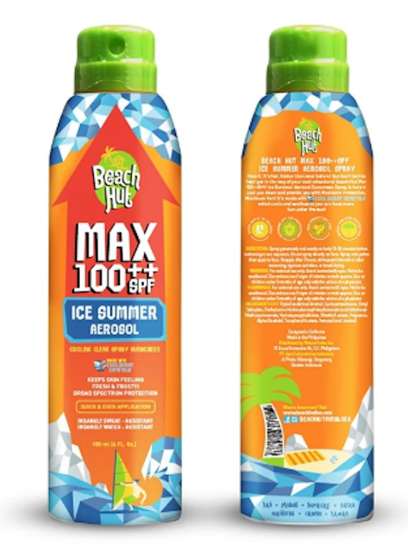 Max 100++ SPF Ice Summer Aerosol 1