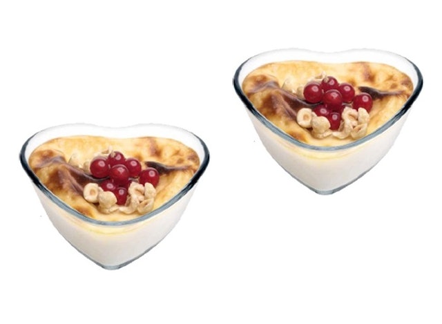 Borcam Mini Heart Cake Dish 1