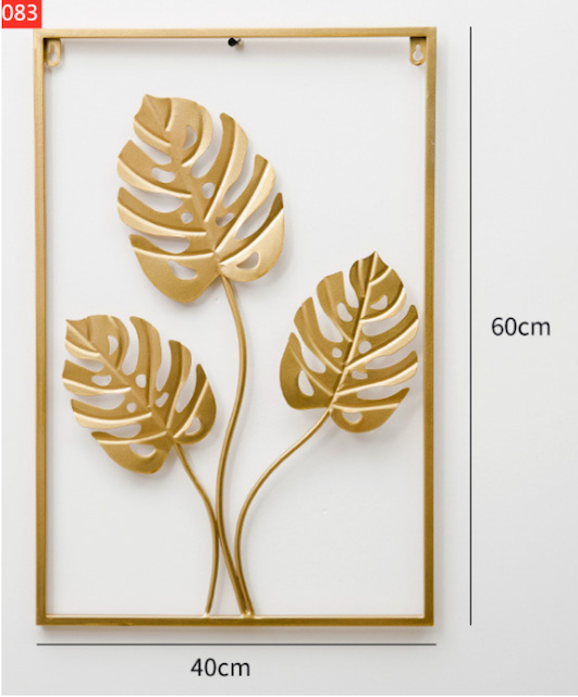 Metal Wall Decor with Frame 2