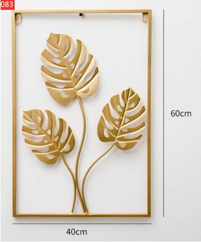 Metal Wall Decor with Frame 2