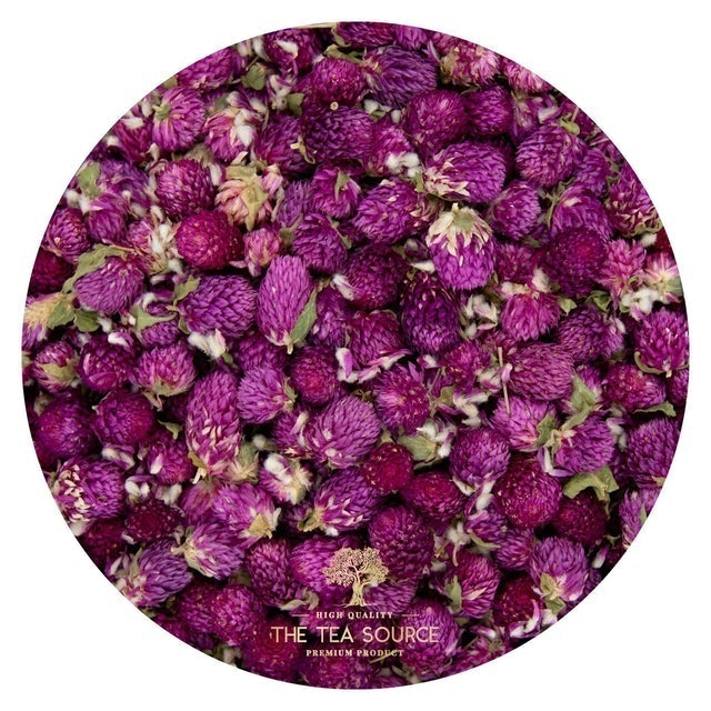 Dried Purple Globe Amaranth Flower Tea 3