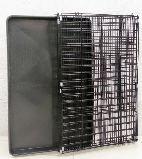 Heavy Duty Collapsible Pet Cage With Tray (Medium-XXXL) 2