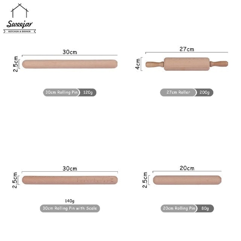 Wooden Non-Stick Rolling Pin 5