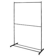 Cloth Hanger Rack Double-layer Carbon Steel Coat