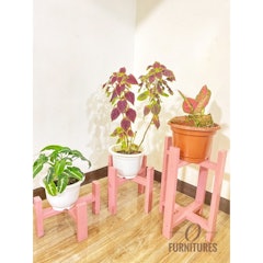 Wood Plant Stand
