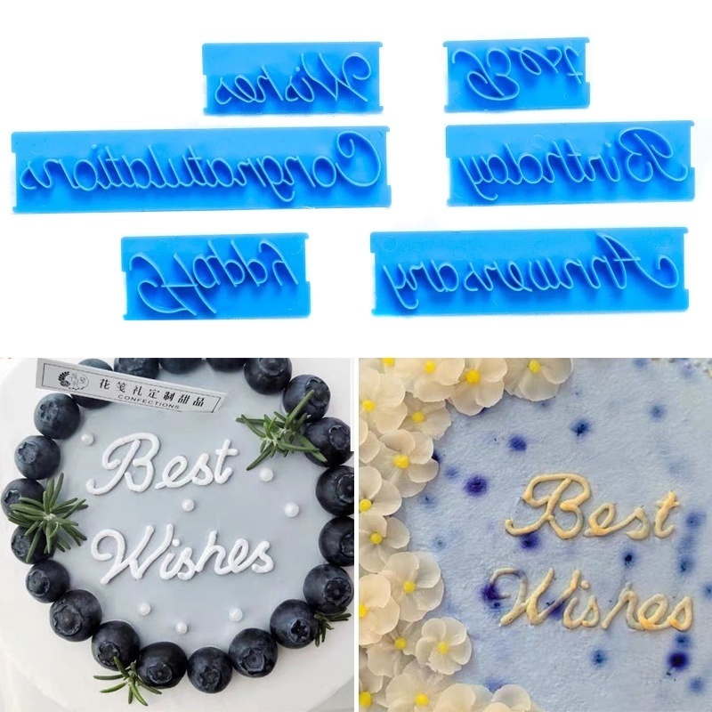 Handwriting Fondant Cake Embosser 4