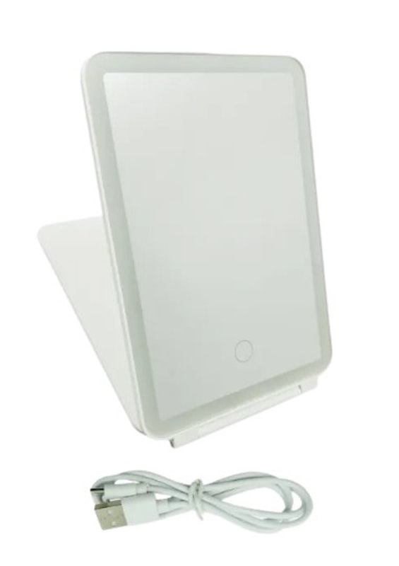 Foldable LED Vanity Mirror 1