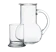 Pasabahce Oasis Glass Pitcher and Tumbler Set 1