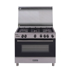 90cm 5 Gas Burners Cooking Range with Rotisserie