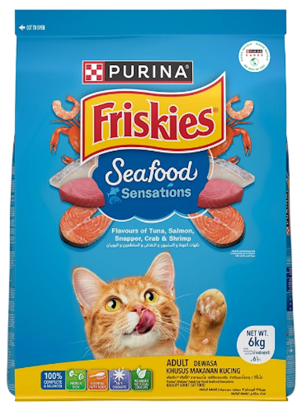 Seafood Sensations Dry Cat Food 1