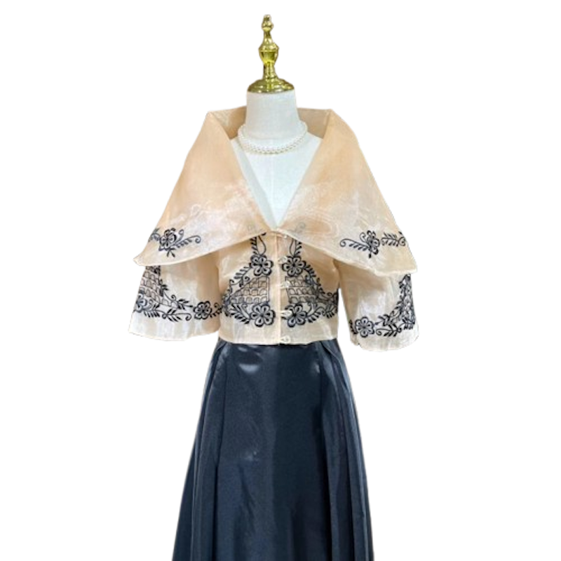 Maria Clara Modern Filipiniana Blouse 1
