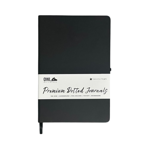 Premium Personalized Dotted PU Leather Notebook 1