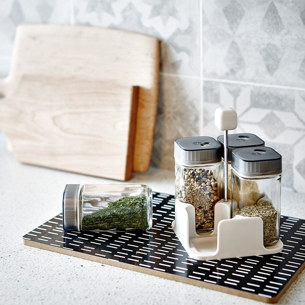 Square Spice Rack Set 2