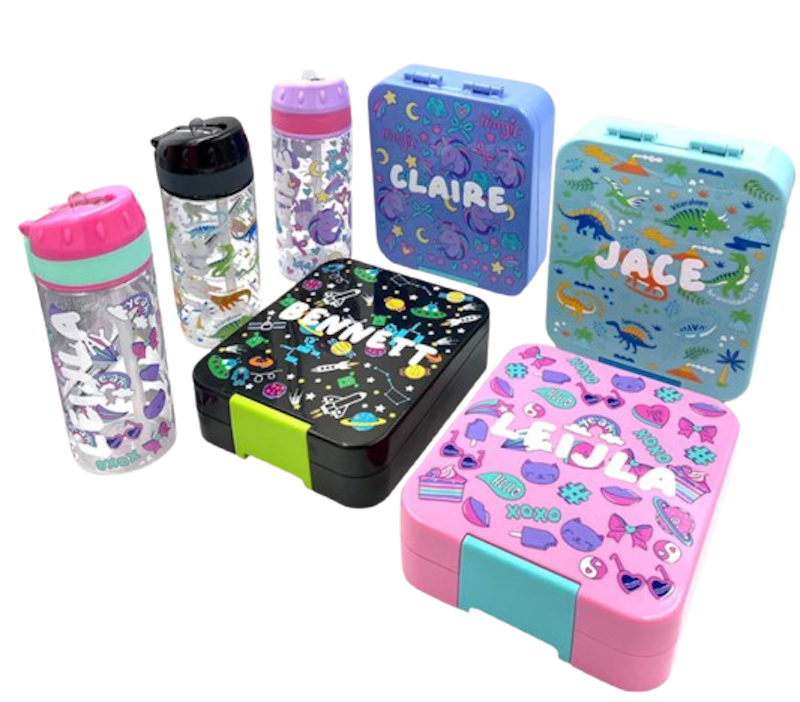 Personalized Bento Lunch Box and Tumbler Set 1