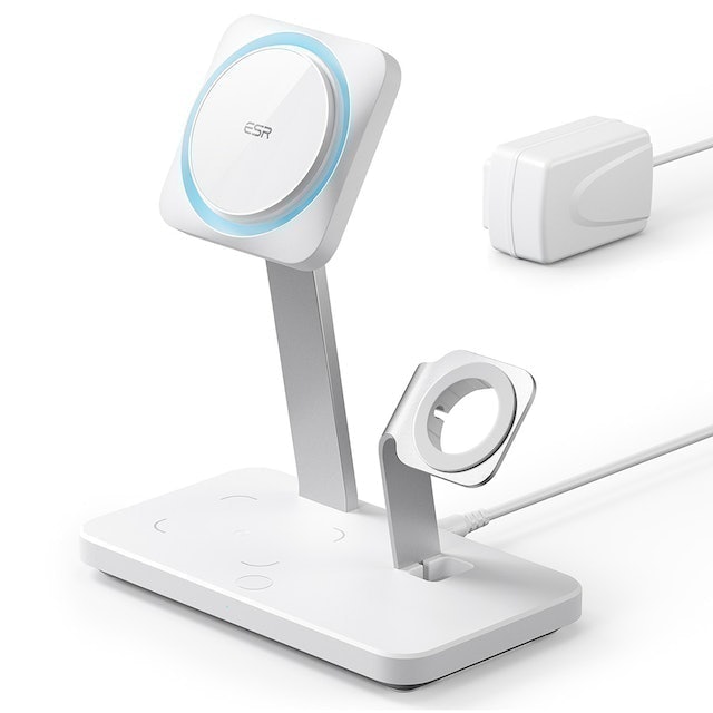 HaloLock™ 3-in-1 Wireless Charger with CryoBoost™ 4