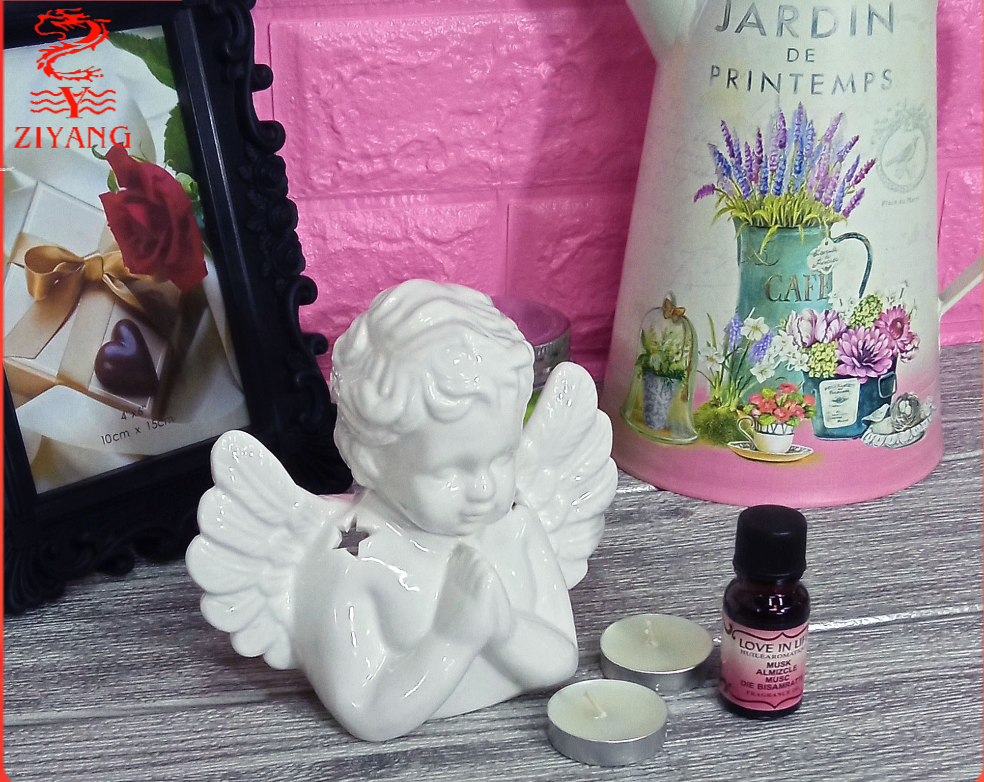 Angel Prayer Shape Ceramic Burner 2