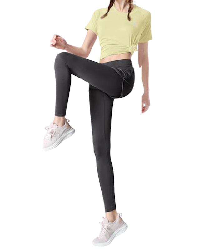 Women's Short-Sleeved Fitness Yoga Suit 1