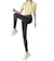 Camel Women's Short-Sleeved Fitness Yoga Suit 1
