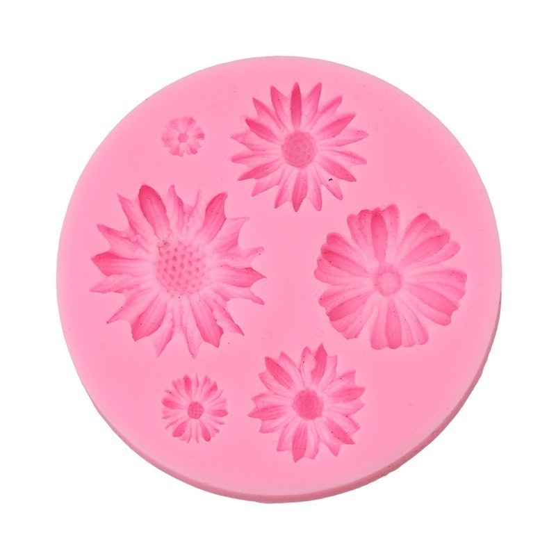 Flower Shaped Fondant Mold 3