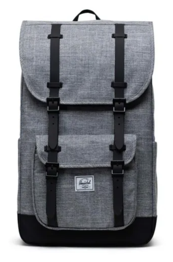Little America Backpack Raven Crosshatch Us 1