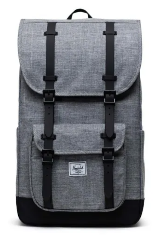 Little America Backpack Raven Crosshatch Us 1