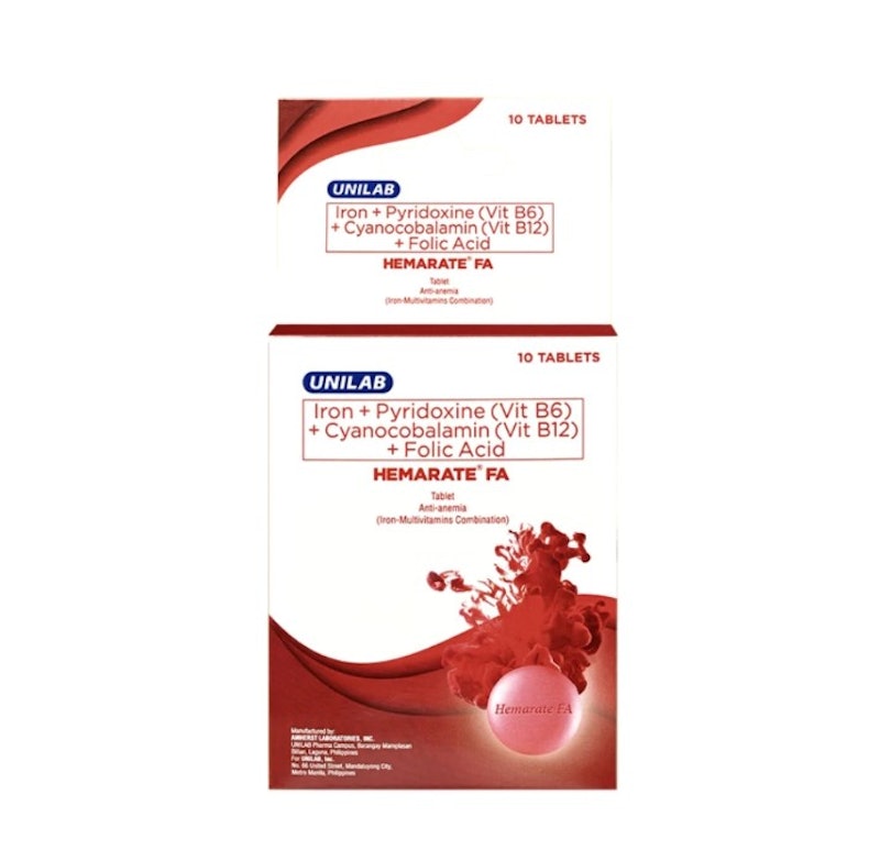 HEMARATE FA Tablet 10s 1