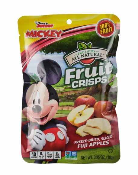All Natural Fuji Apple Fruit Crisps 10g	  2