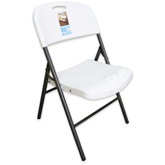 Almond Folding Chair