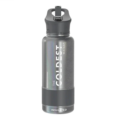 Sports Water Bottle with Straw Lid 7