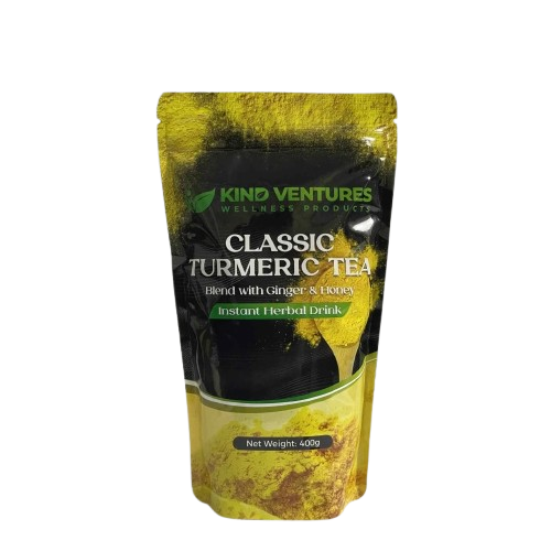 Classic Turmeric Tea Blend With Ginger and Honey Instant Herbal Drink  1