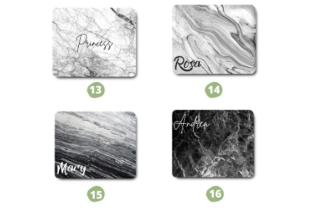 Personalized Marble Mouse Pad 5