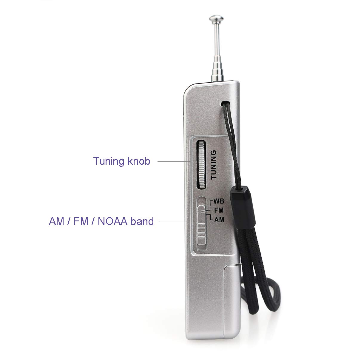PR15 Pocket NOAA Weather Radio 5